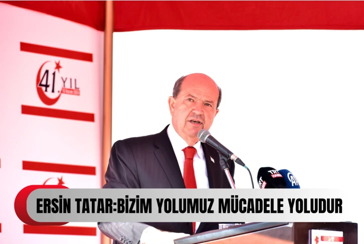 Cumhurbaşkanı Tatar: “Egemenliğimiz müktesep, özden gelen bir haktır. Pazarlığa tabi değildir”