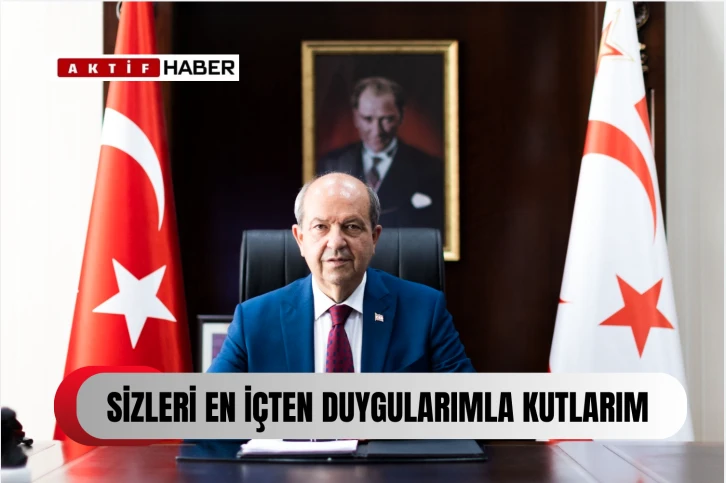 Cumhurbaşkanı Tatar, Öztürkler’i kutladı...