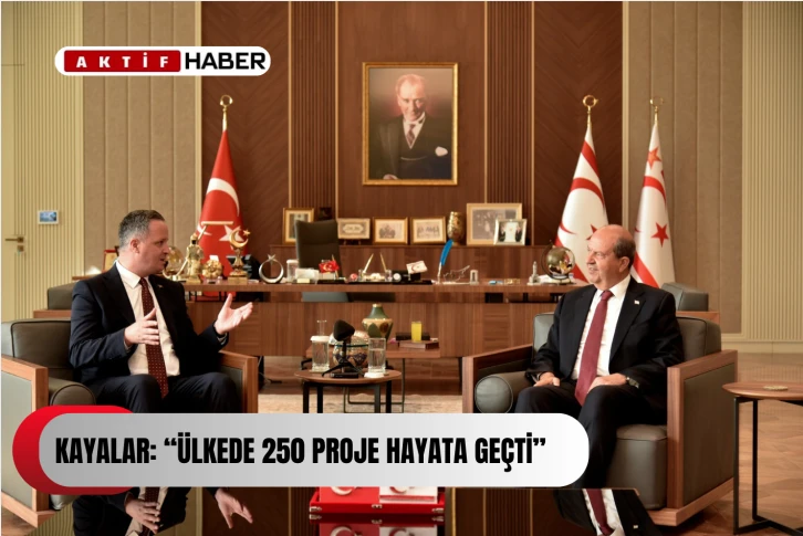 Cumhurbaşkanı Tatar, TİKA Başkan Kayalar'ı kabul etti