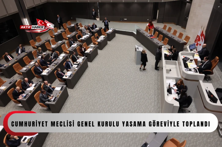 Cumhuriyet Meclisi Genel Kurulu yasama g&ouml;reviyle toplandı.
