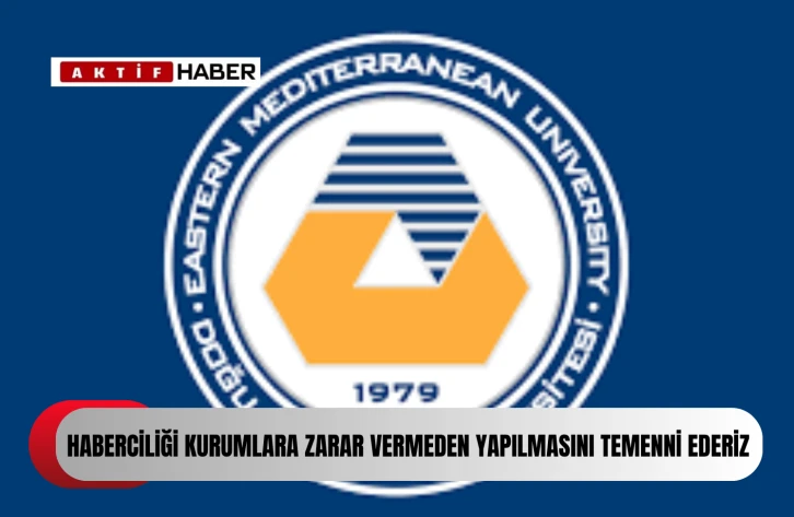 DAÜ VYK VE DAÜ Rektörlüğü’nden açıklama…