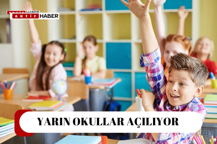 Devlet ilkokul, ortaokul ve liselerinde 2024-2025 eğitim yılı yarın başlıyor...