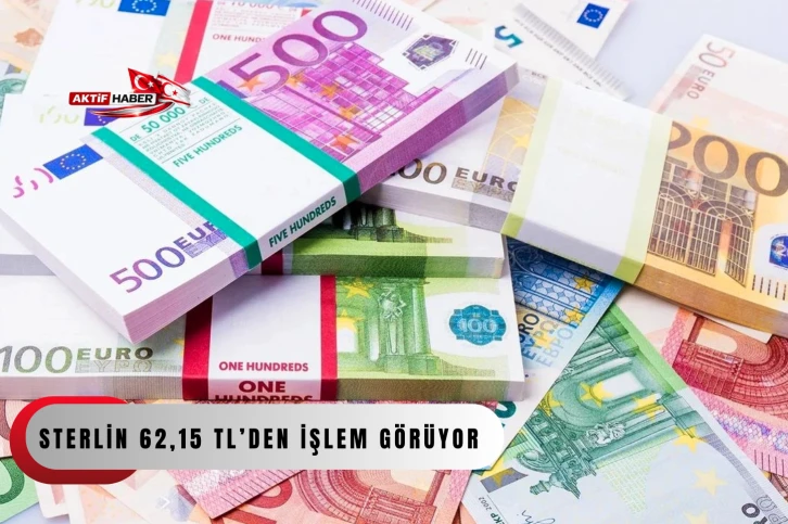 Dolar 46,18, euro 53,70, sterlin 62,15 TL’den işlem görüyor