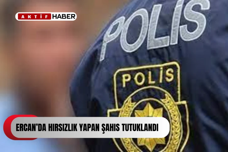 Ercan’da çalıştığı yerde hırsızlık yapan bir kişi tutuklandı...