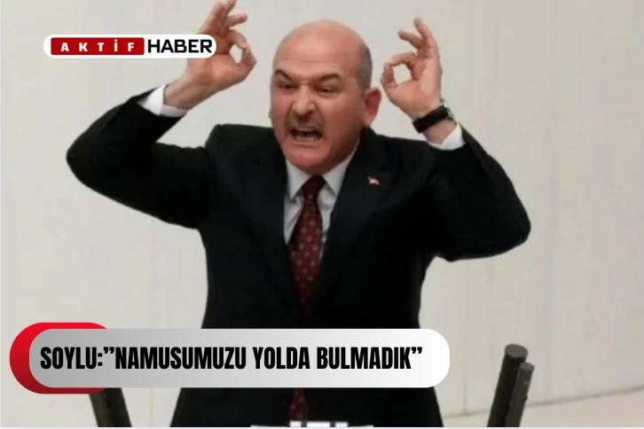 Eski İçişleri Bakanı Soylu’dan İddialara Sert Tepki:“Namusumuzu Yolda Bulmadık”
