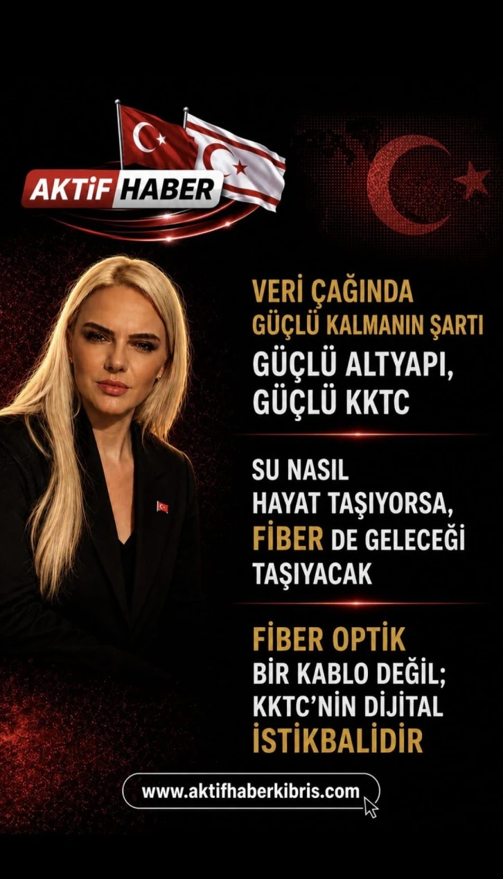 FİBER OPTİK SADECE İNTERNET DEĞİL, KKTC'NİN DİJİTAL GELECEĞİDİR