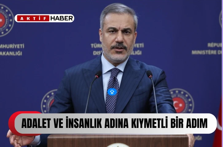FİDAN:"Türkiye olarak, Filistinli kardeşlerimizin haklı mücadelesine ilk günden bu yana verdiğimiz desteği sürdürmeye, üzerimize düşen her sorumluluğu üstlenmeye kararlıyız"