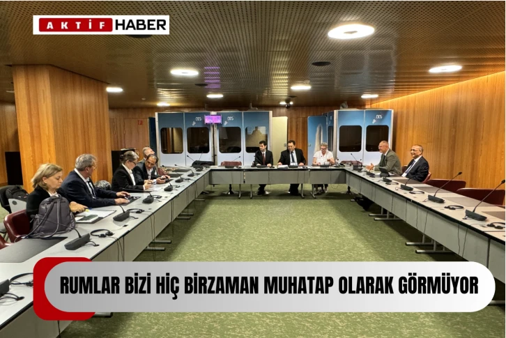 Hasipoğlu: "Rumlar bizi hiçbir zaman eşit taraf ve muhatap olarak görmüyor"