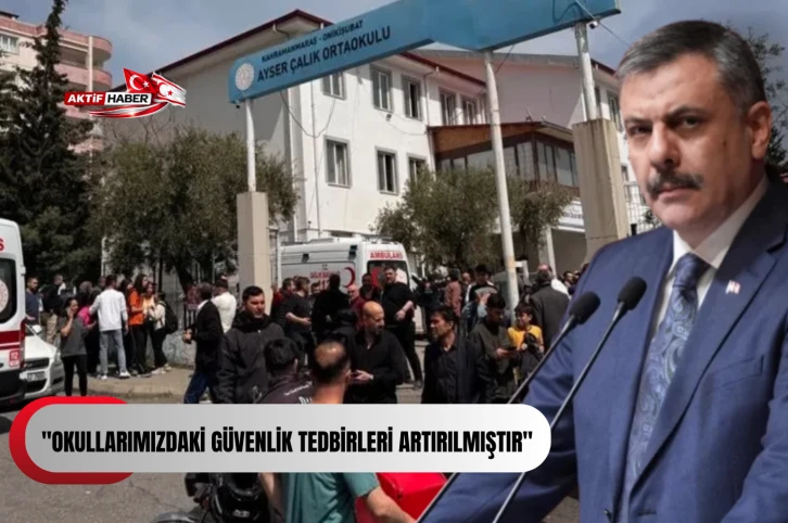 İçişleri Bakanlığı: "Okullarımızdaki güvenlik tedbirleri artırılmıştır"