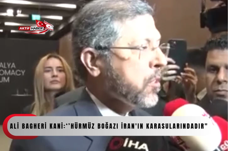 İran Dışişleri Bakanı Ali Bagheri Kani: "Diplomasiyi t&uuml;ketmek i&ccedil;in diplomasinin kullanıldığı ve ardından yeniden savaş başlatıldığı bu kısır d&ouml;ng&uuml; sona ermeli"