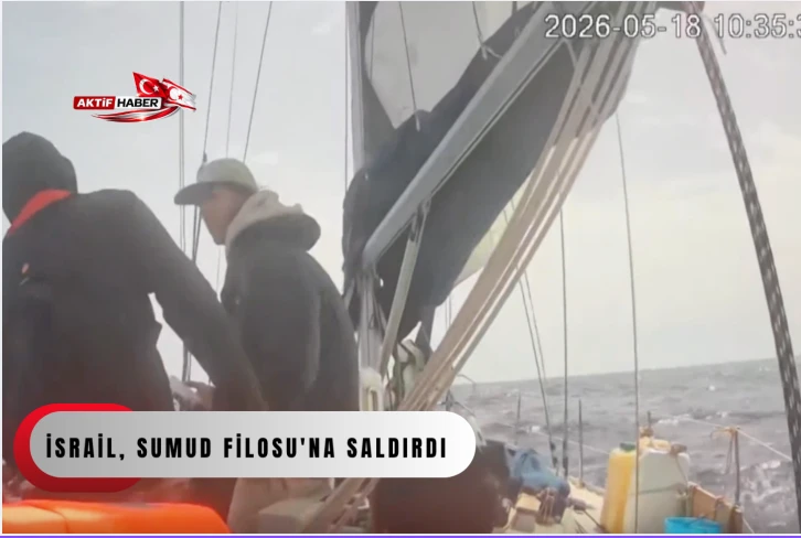 İsrail, Sumud Filosu'na saldırdı...