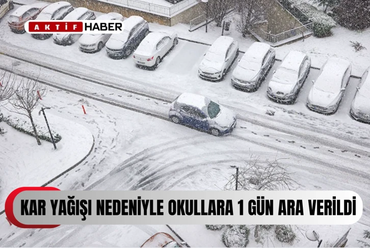 İstanbul'da kar yağışı hayatı olumsuz etkiledi...