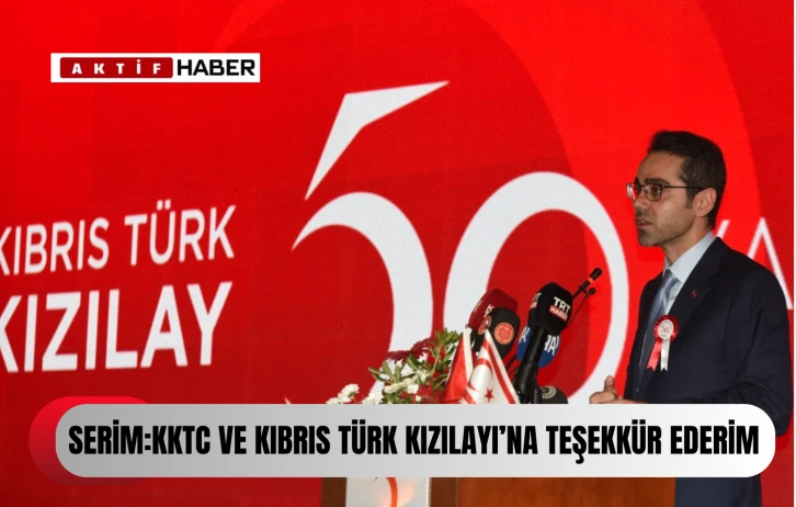 Kıbrıs Türk Kızılayı’nın 50. kuruluş yıl dönümü kutlandı...