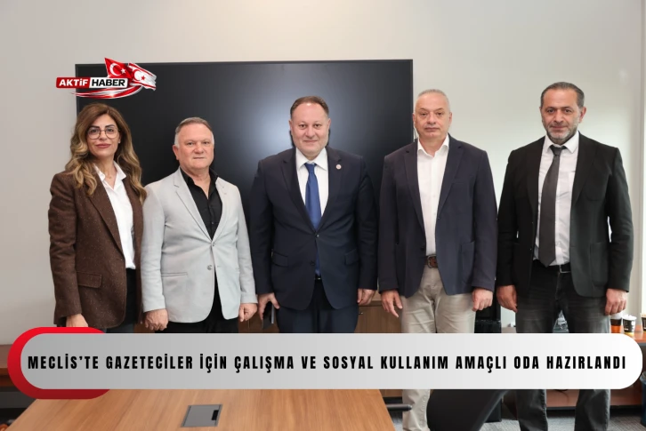  Meclis&rsquo;te gazeteciler i&ccedil;in &ccedil;alışma ve sosyal kullanım ama&ccedil;lı oda hazırlandı