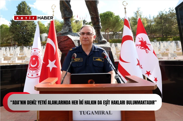  Milli Savunma Bakanlığı, haftalık basın bilgilendirme toplantısını Girne Boğaz Şehitliği'nde yaptı