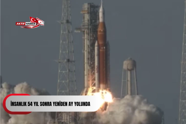İnsanlık 54 yıl sonra yeniden Ay yolunda: Artemis II g&ouml;revi başladı