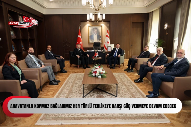 ÖZTÜRKLER: ''ANAVATANLA KOPMAZ BAĞLARIMIZ HER TÜRLÜ TEHLİKEYE KARŞI GÜÇ VERMEYE DEVAM EDECEK''