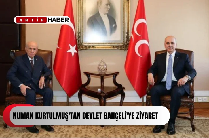 Numan Kurtulmuş'tan Devlet Bahçeli'ye ziyaret