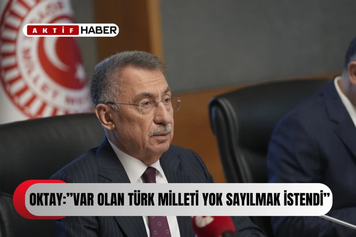 Oktay: "Kaynaklar tüm ada halkına aittir ve hakkaniyet bazında paylaşılmalı"
