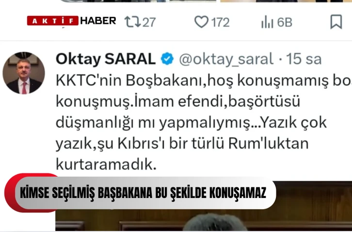 Saral’ın Sosyal Medya Paylaşımı Krize Yol Açtı...