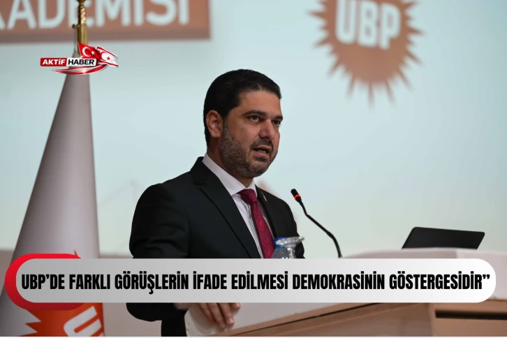 Savaşan: “UBP’de farklı görüşlerin ifade edilmesi demokrasinin göstergesidir”