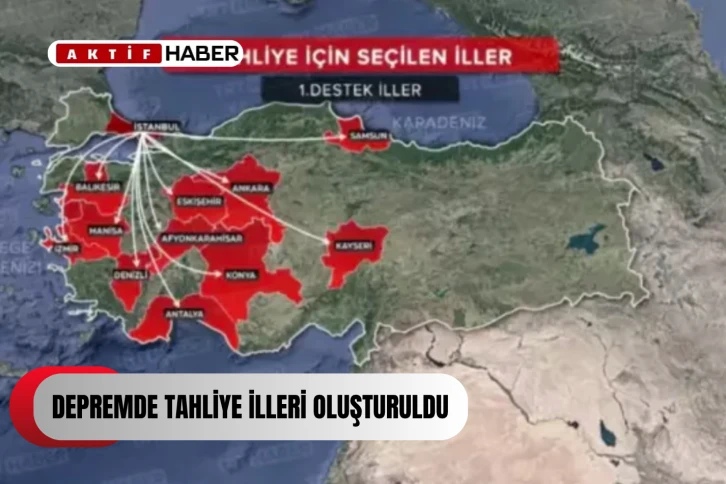 Tahliye planı hazır!
