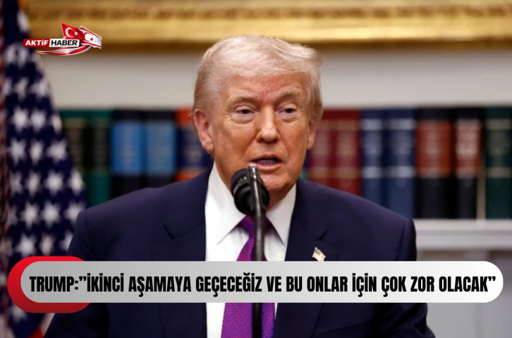 Trump: "İran ile anlaşamazsak ikinci aşamaya ge&ccedil;eceğiz"