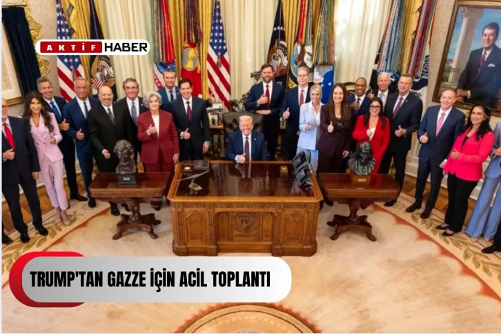 Trump'tan Gazze İçin Acil Toplantı...