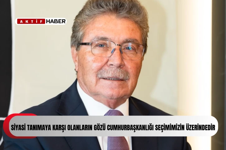 Ünal Üstel: “Ersin Tatar’ı yeniden seçtirmek ulusal bir görevimizdir”