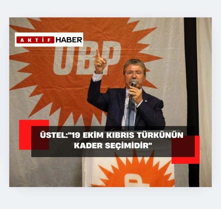 Üstel:"Hesaplaşma günü bugün değil, başka güne  bırakın."