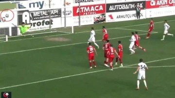 3. Lig'de skandal hakem kararı: Ağlara giden topun &ccedil;izgiyi ge&ccedil;mediğine h&uuml;kmetti