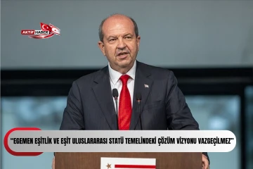  5&rsquo;inci Cumhurbaşkanı Tatar: &ldquo;EOKA&rsquo;yı y&uuml;celten zihniyet, ortak geleceğe değil ge&ccedil;mişin &ccedil;atışmasına hizmet eder&rdquo;