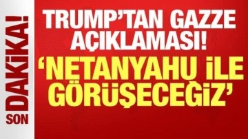 ABD Başkanı Trump'tan Gazze açıklaması: Beyaz Saray'da görüşeceğiz!