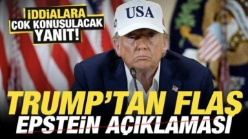 ABD Başkanı Trump'tan son dakika Epstein açıklaması! İddialara çok konuşulacak yanıt