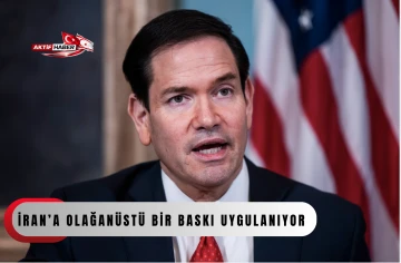 ABD Dışişleri Bakanı Rubio: "İran&rsquo;a olağan&uuml;st&uuml; bir baskı uygulanıyor, bu baskı daha da artırılabilir""