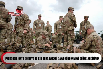 ABD medyası: "Pentagon, Orta Doğu'ya 10 bin kara askeri daha g&ouml;ndermeyi değerlendiriyor"