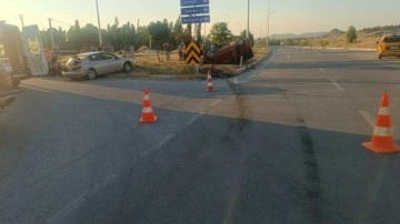 Afyonkarahisar’da trafik kazası: 9 kişi yaralandı