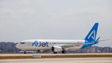 AJet 2 haftada 3 yeni Boeing 737-8 MAX uçağını filosuna kattı