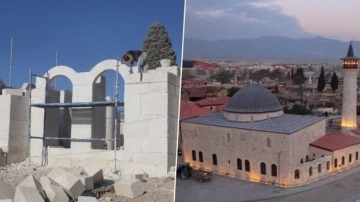 AK Parti bitirdi CHP izledi! Hatay'da 'belediye' farkı: İki yılda kubbeyi bile &ccedil;atama