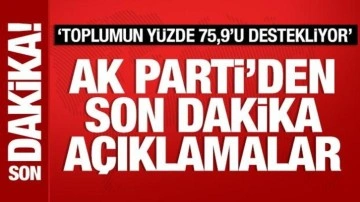 AK Parti Genel Başkanvekili Efkan Ala'dan önemli açıklamalar