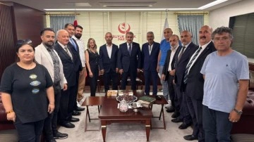 AKKAV heyetinden BBP Genel Başkanı Mustafa Destici’ye ziyaret