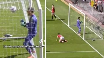 'Altay yediği gole seviniyor mu?' İngiliz ekibine tepkiler çığ gibi