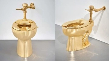 Altın tuvalet dudak uçuklatan fiyata satıldı