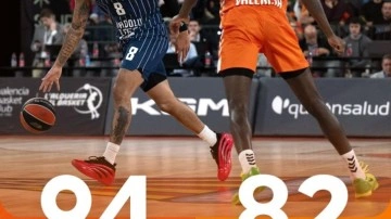 Anadolu Efes, İspanya'da mağlup