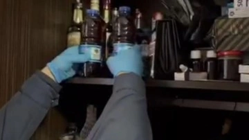 Ankara'da yılbaşı &ouml;ncesi sahte i&ccedil;ki operasyonu: 48 g&ouml;zaltı!