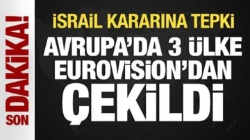 Avrupa'da 3 ülke Eurovision'dan çekildi