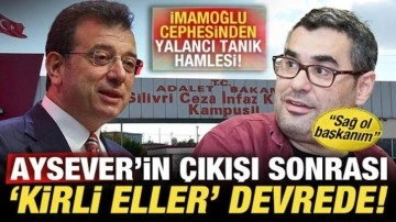 Aysever'in 'hırsız' &ccedil;ıkışı sonrası 'kirli eller' devrede! İmamoğlu'nun