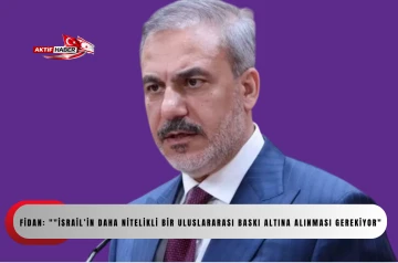 Bakan Fidan: "AB&rsquo;de &lsquo;şartlar sağlandığı zaman T&uuml;rkiye&rsquo;nin AB &uuml;yesi olmasını kabul ediyoruz&rsquo; şeklinde bir siyasi irade yok"