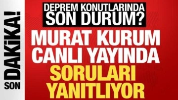 Bakan Kurum, canlı yayında soruları yanıtlıyor! 'Yarın 300 bininci konutu teslim edeceğiz'