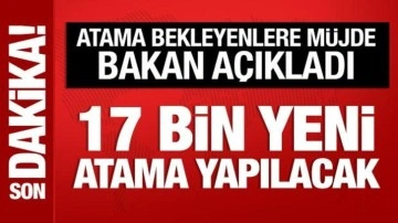 Bakan Memişoğlu açıkladı: Sağlıkta 17 bin yeni atama yapılacak